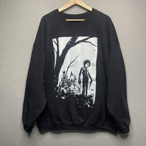 Edward Scissorhands Graphic Sweatshirt Black 2X Gabriel Hardman 2014